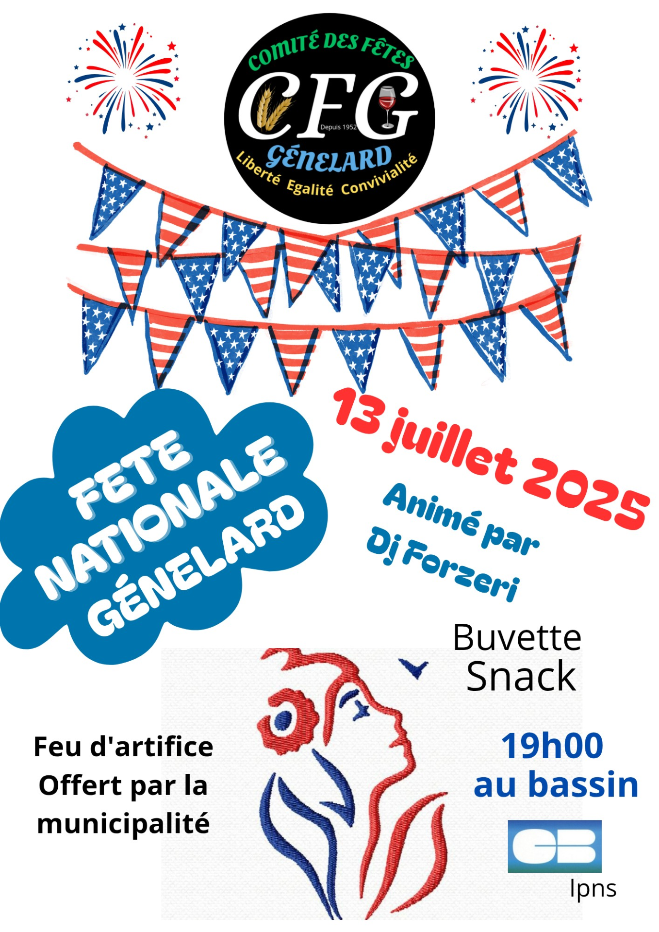 13 juillet au Bassin