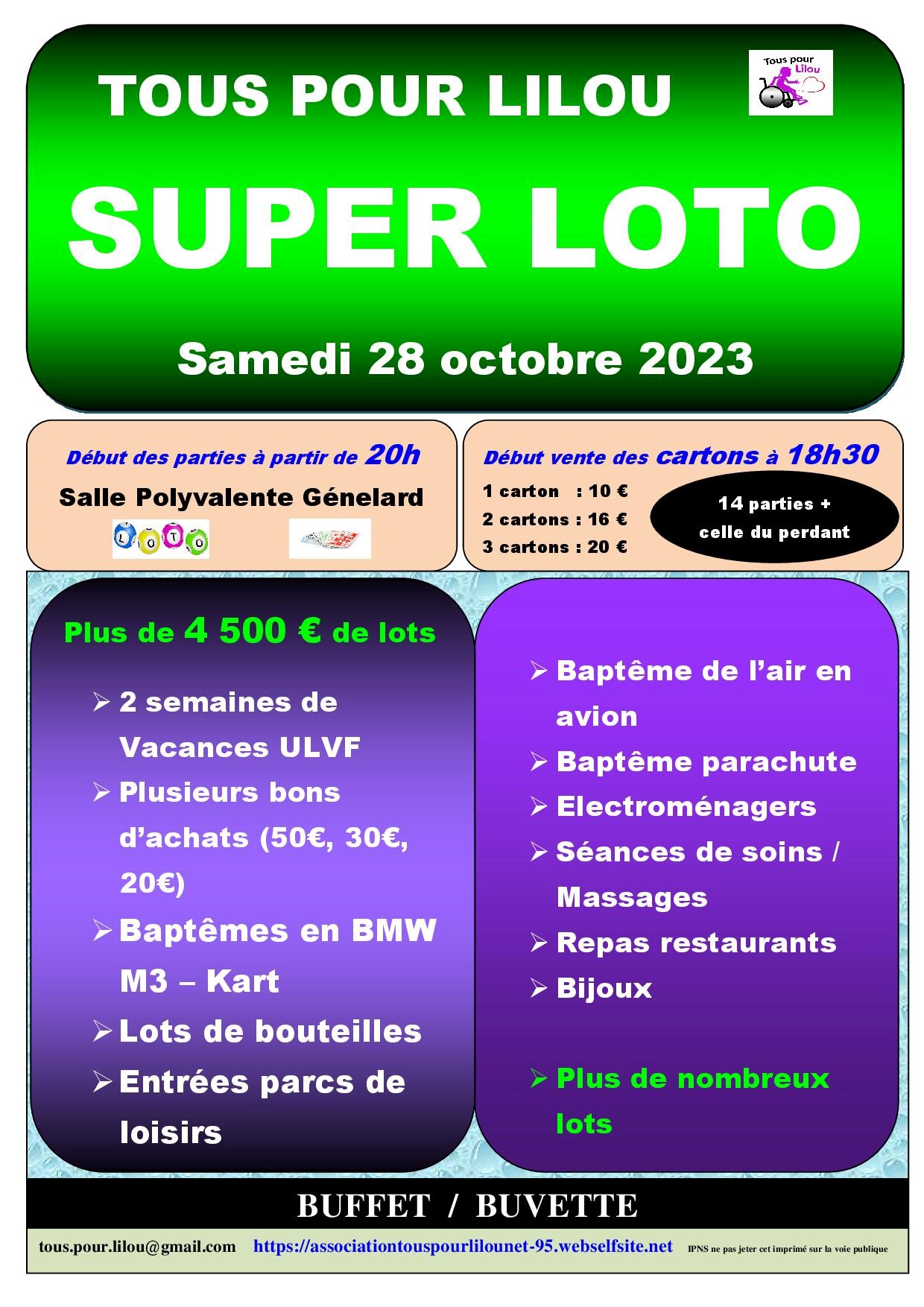 Loto tous pour LIlou