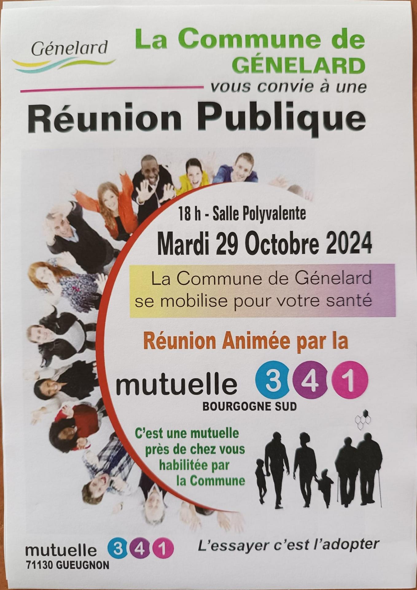 Réunion publique Mutuelle communale