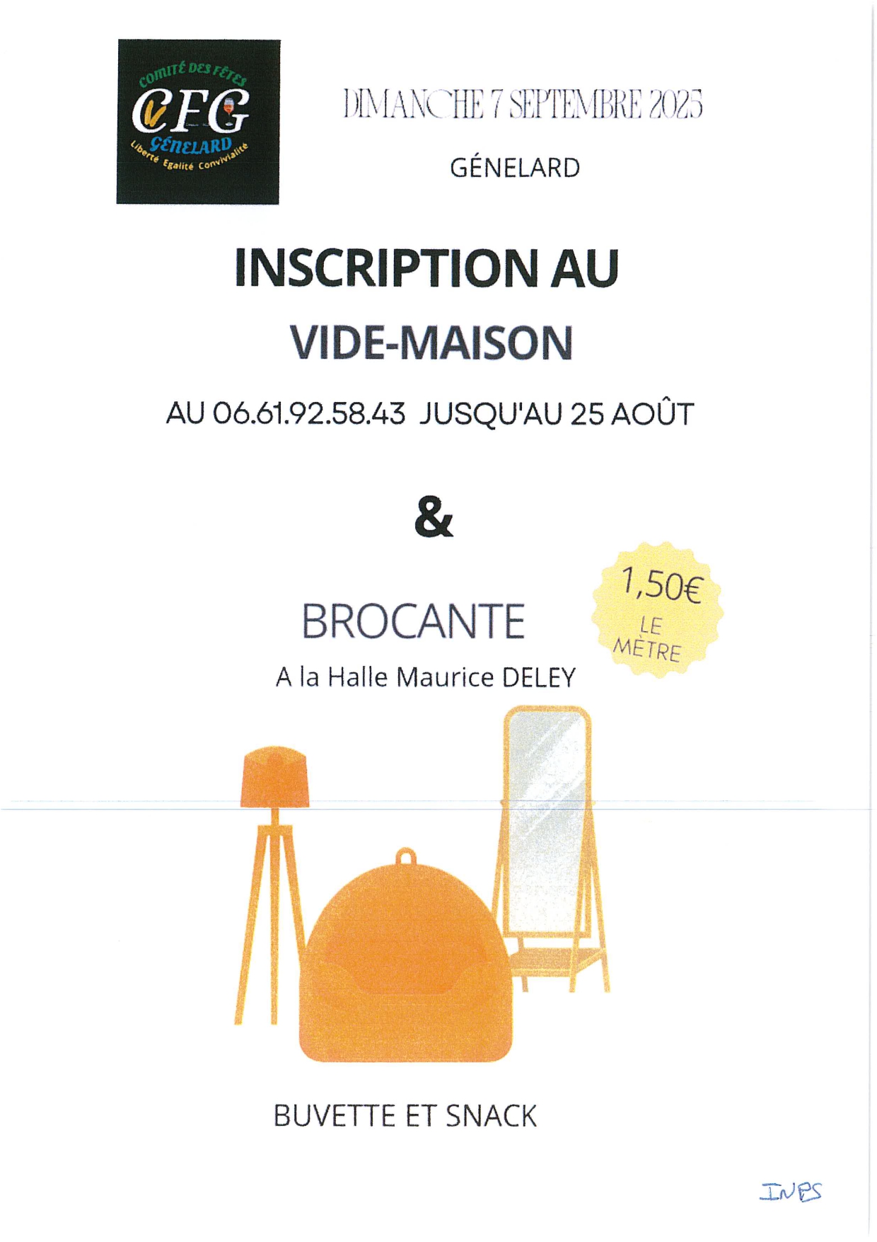 Inscrivez vous au vide maison géant 