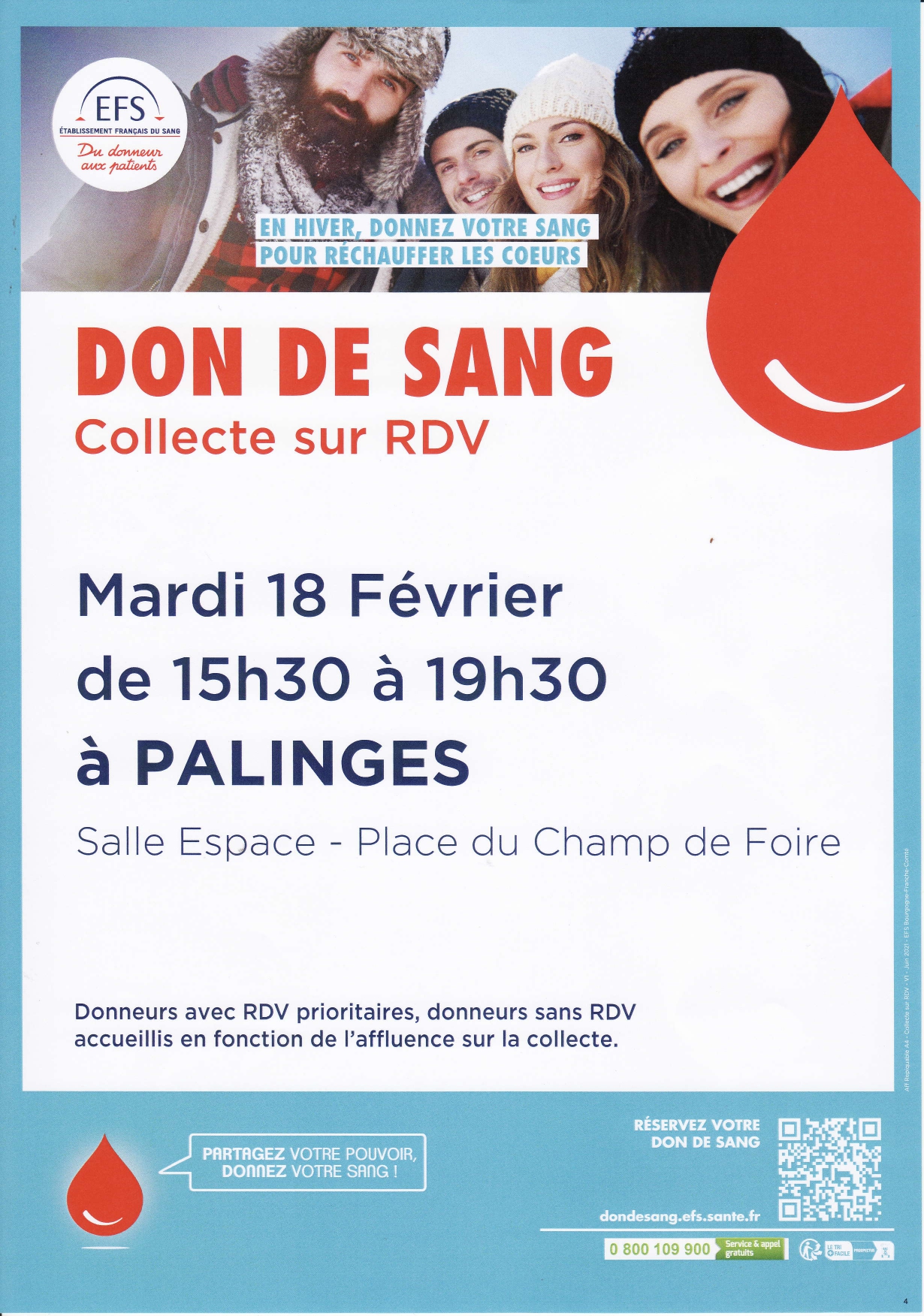 collecte de juin à Perrecy 